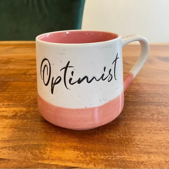 Optimist Stoneware Coffee Mug It’s A Good Day For A Good Day  18oz - Picture 2 of 9